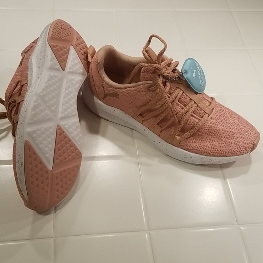 PUMA Prowl Alt Mesh Speckle Rose Pink Sneakers - Picture 6 of 9